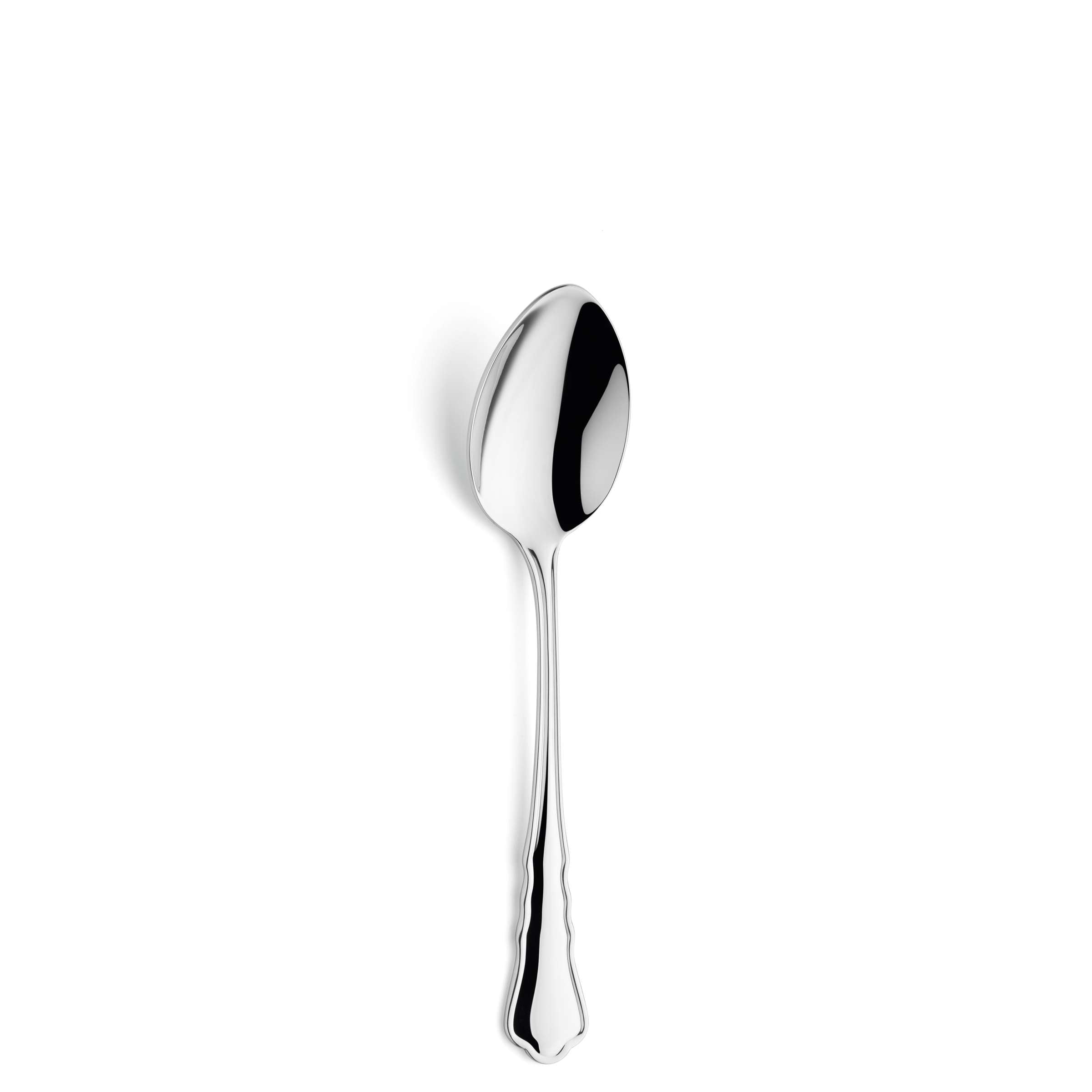 Chippendale Besteckset 30-teilig von Paul Wirths, modernes Edelstahlbesteck mit Messer, Gabel, Löffel und Teelöffel für den Tisch.