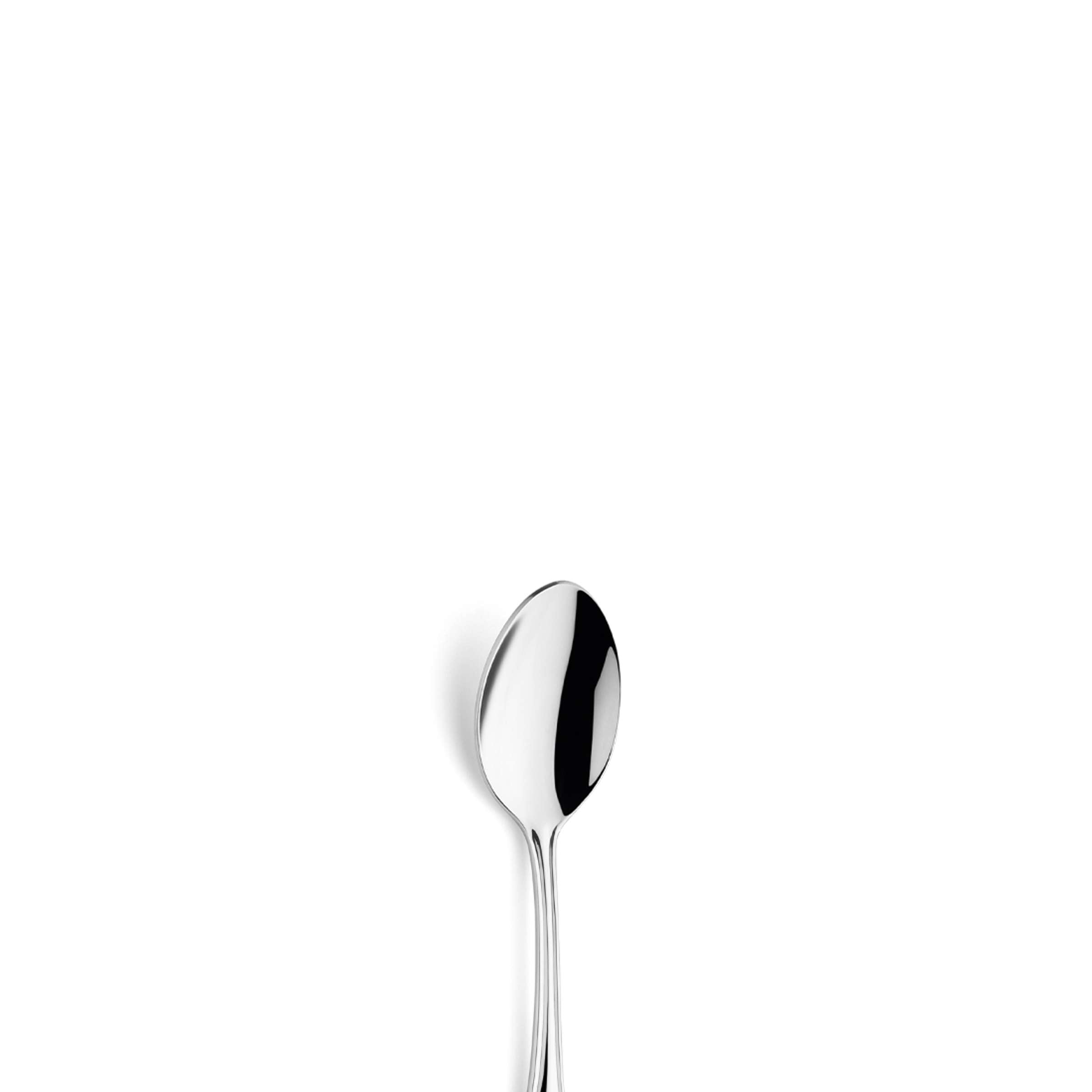 Paul Wirths CHIPPENDALE Mocca- und Espressolöffel aus Silber, eleganter Löffel für Kaffee-Getränke, Detailaufnahme