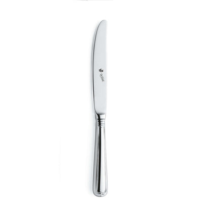 Augsburger Faden Menümesser von Paul Wirths, Vollheft, elegantes Messer mit Holzgriff und scharfer Klinge.