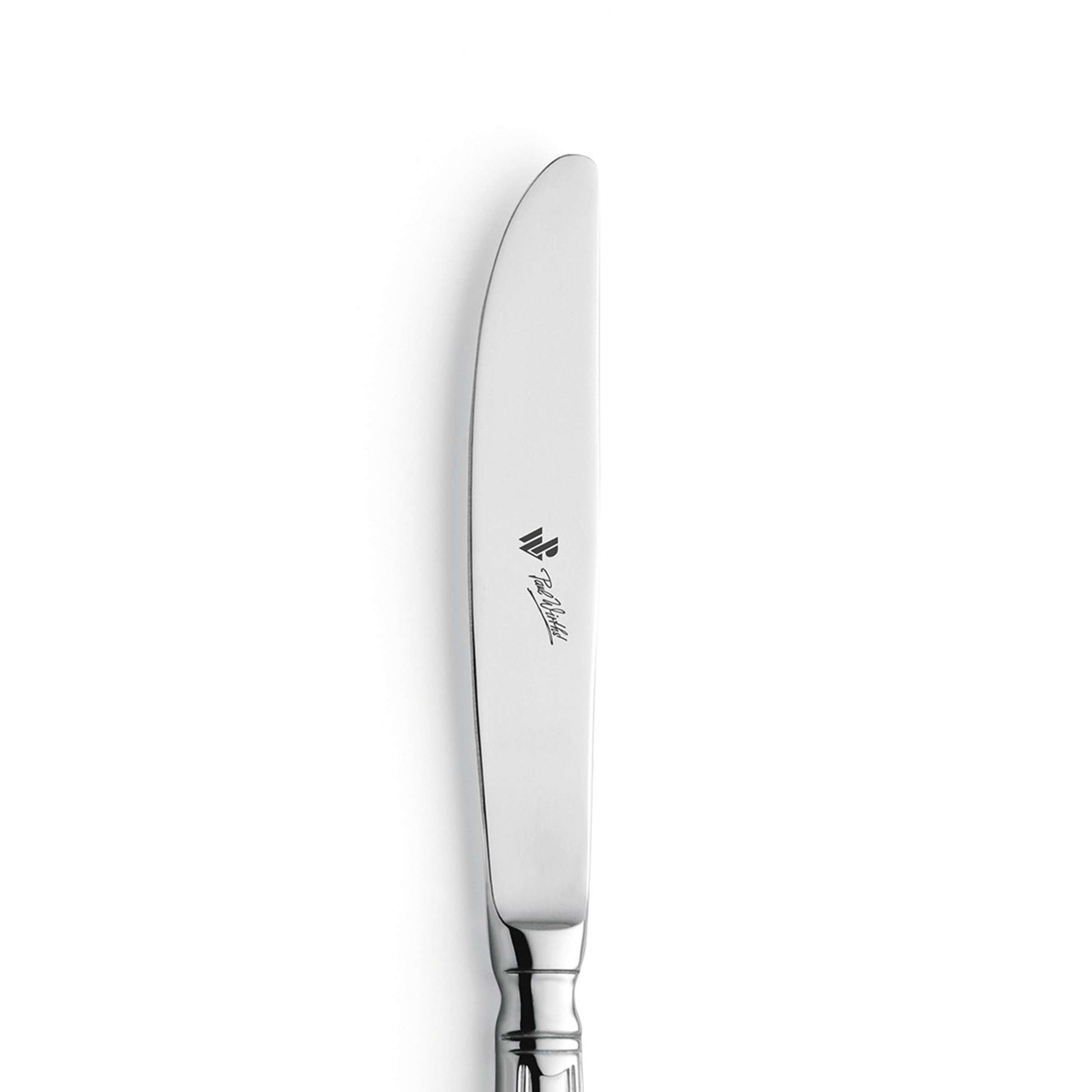 Rundes Paul Wirths AUGSBURGER FADEN Obstmesser mit Holzgriff und scharfer Klinge, ideal für Obst und Gemüse.
