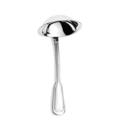 Augsburger Faden Saucenlöffel von Paul Wirths, elegantes Besteckstück aus Edelstahl, detaillierte Gestaltung, ideal für Saucen.