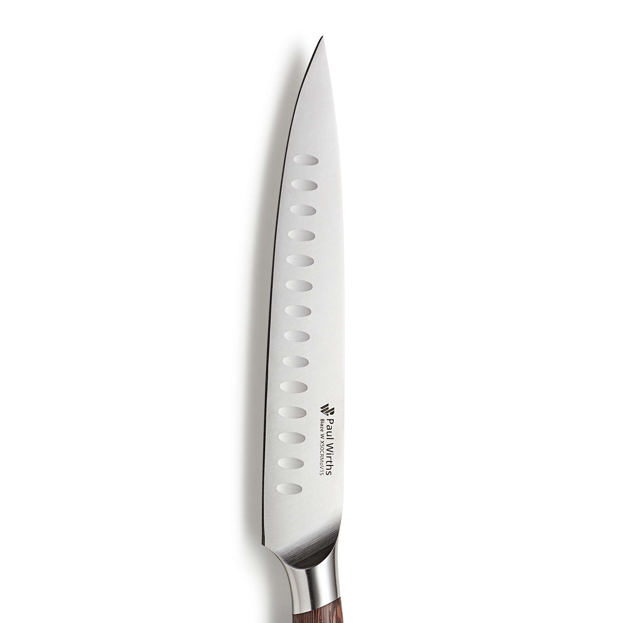BLAZE Tranchiermesser von Paul Wirths, scharfes Küchenmesser mit Holzgriff und Edelstahlklinge, für präzises Tranchieren.