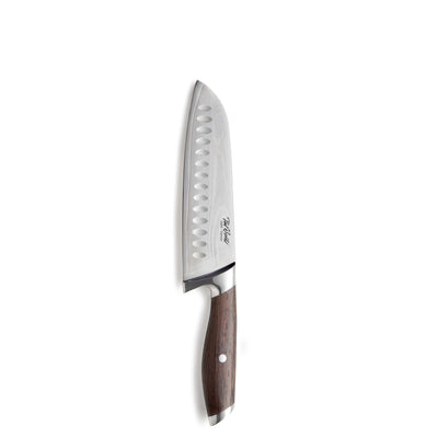 Paul Wirths Santokumesser für die Küche, scharfes Küchenmesser mit ergonomischem Griff, ideal zum Schneiden von Gemüse und Fleisch