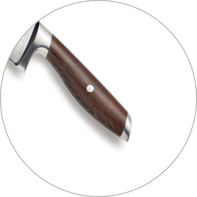Paul Wirths FARA Gemüsemesser, Küchenmesser mit scharfer Klinge, ideal zum Schneiden von Gemüse in der Küche