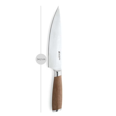 SURU Kochmesser von Paul Wirths, Küchenmesser mit scharfer Klinge und ergonomischem Griff, ideal für präzises Schneiden.