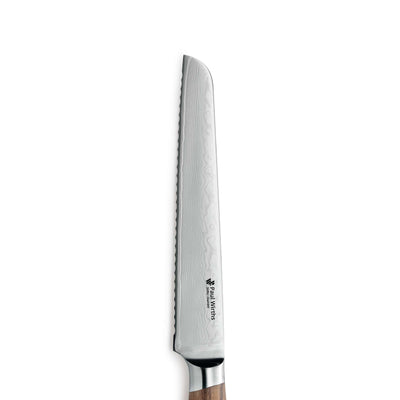 SURU Brotmesser von Paul Wirths, Küchenmesser mit langer Klinge zum Schneiden von Brot und Gebäck, detailreiche Abbildung