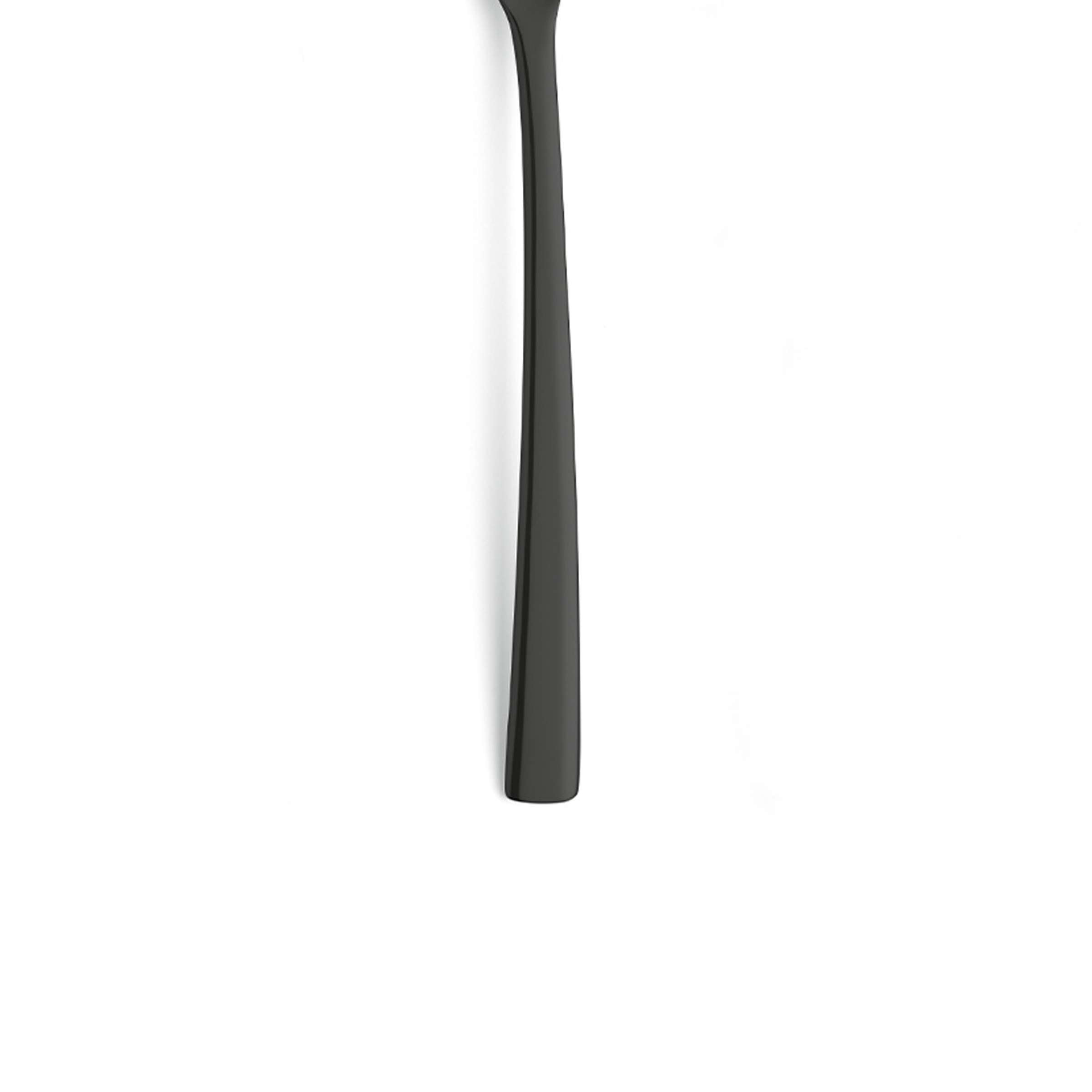 Schwarzer SWING Menülöffel aus PVD-Beschichtung von Paul Wirths, elegantes Besteck für den Tisch.