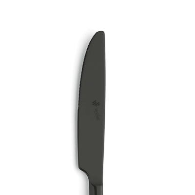 VIVENDI Menümesser von Paul Wirths mit schwarzer PVD-Beschichtung, Vollheft, elegantes Messer für die Küche.