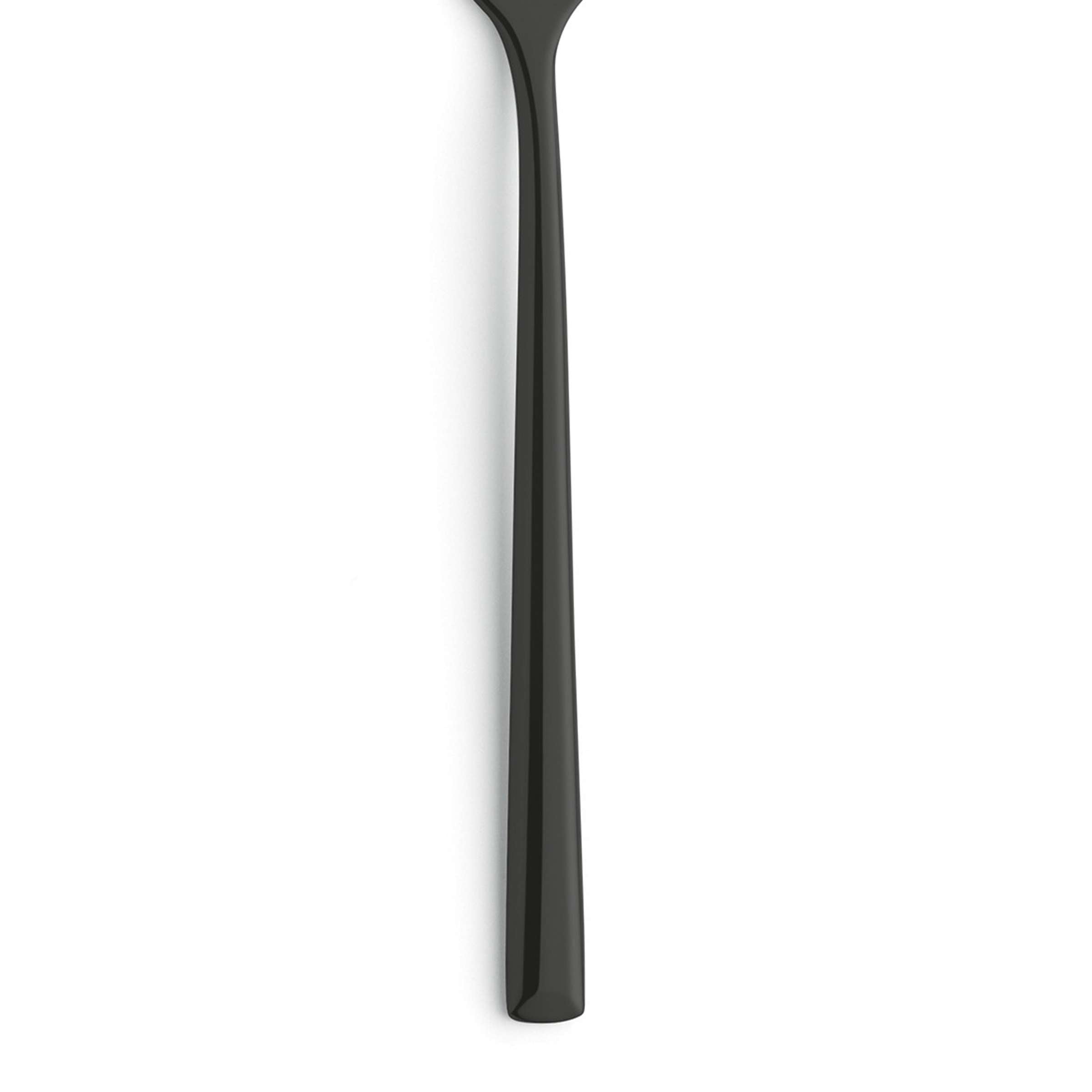 Schwarze VIVENDI Kuchengabel von Paul Wirths aus PVD-beschichtetem Besteck, einzelnes Küchenbesteckstück, elegante Essgabel