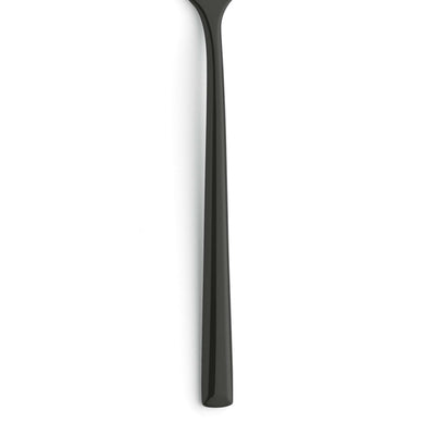 Schwarze VIVENDI Kuchengabel von Paul Wirths aus PVD-beschichtetem Besteck, einzelnes Küchenbesteckstück, elegante Essgabel