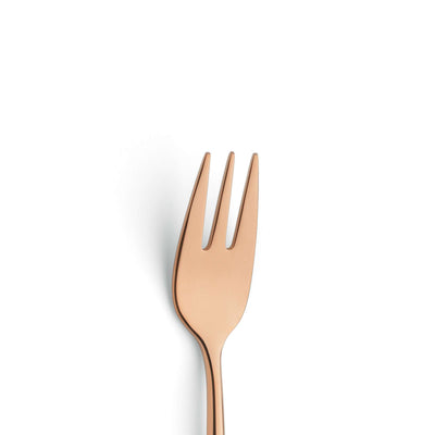 VIVENDI Kuchengabel von Paul Wirths, PVD kupfer, elegante Einzelgabel aus hochwertigem Besteck für den Tisch.