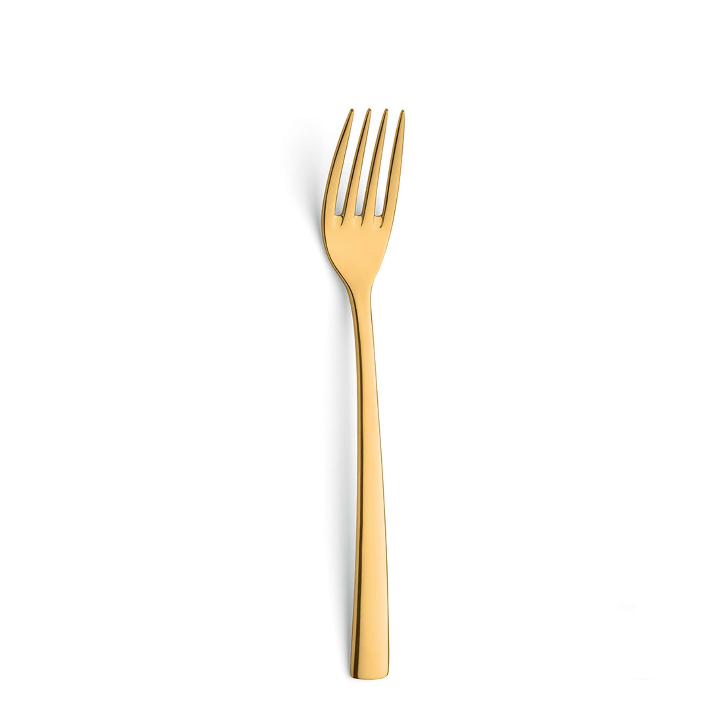 SWING Menügabel von Paul Wirths, PVD gold, einzelne Besteckgabel mit eleganter Goldbeschichtung, stilvolles Essbesteck.