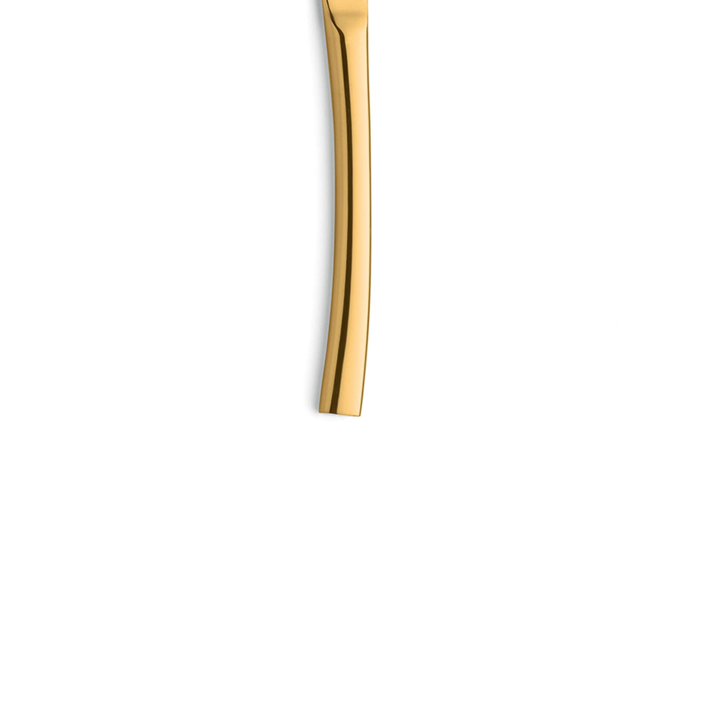 Paul Wirths SWING Menümesser Vollheft PVD gold, hochwertiges Messer mit goldener Klinge und ergonomischem Griff, elegant im Design
