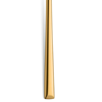 VIVENDI Menülöffel von Paul Wirths, goldfarbene PVD-Beschichtung, elegantes Besteckstück mit glänzender Oberfläche