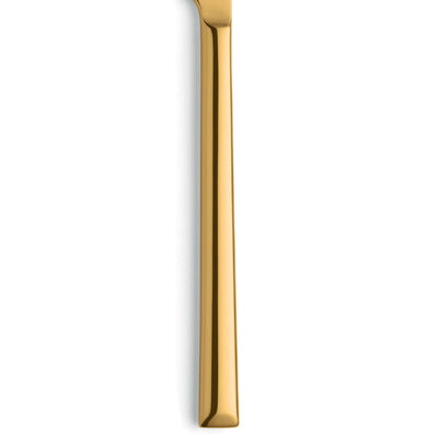 VIVENDI Menümesser aus Paul Wirths, Vollheft, PVD gold, elegantes Besteckstück mit goldener Oberfläche, hochwertiges Messer