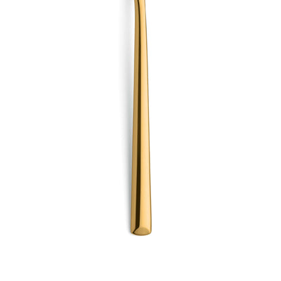 VIVENDI Kaffeelöffel von Paul Wirths aus PVD-Gold, einzelnes Besteckstück mit eleganten Designdetails.