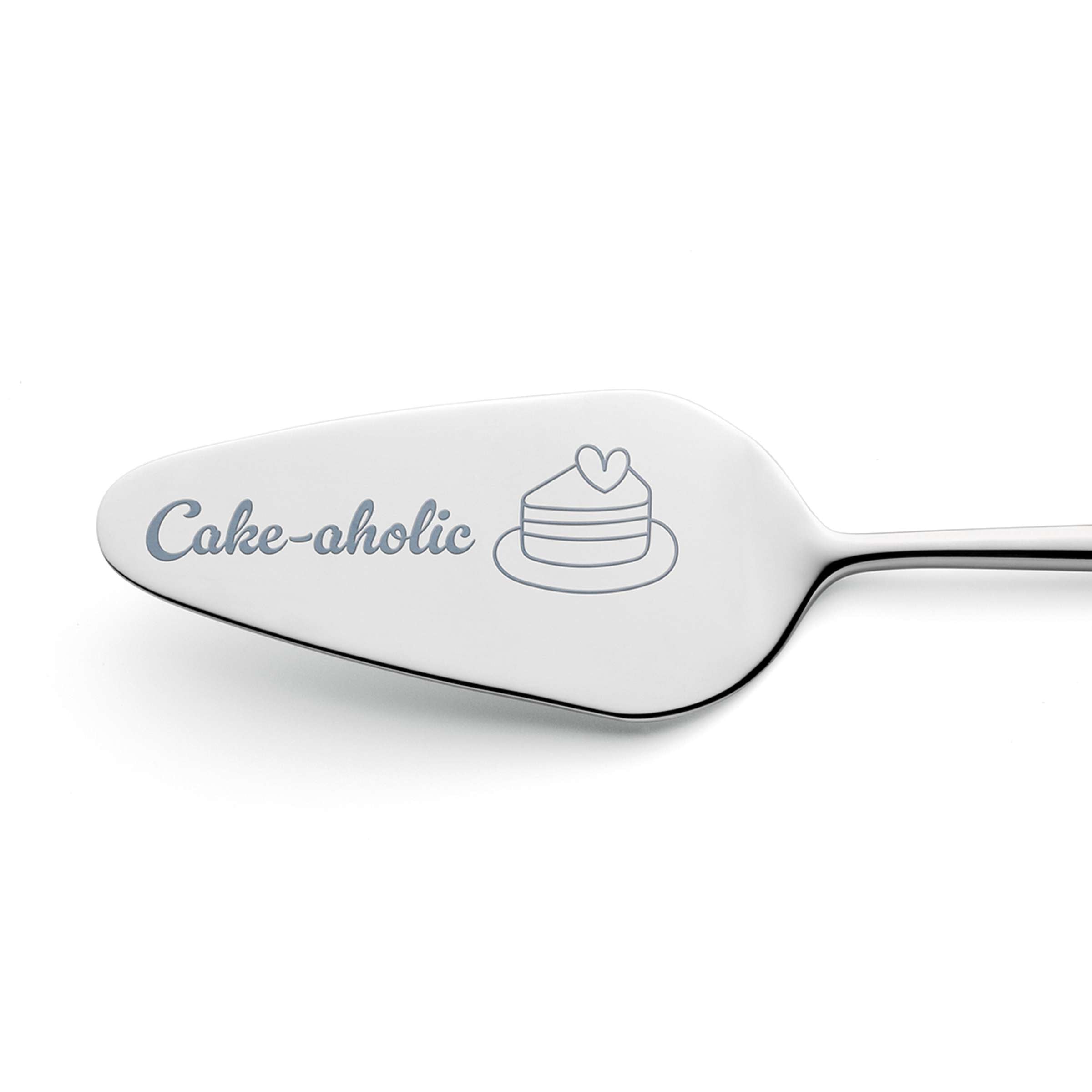 VIVENDI Tortenheber "Cake-aholic" von Paul Wirths, elegantes Kuchengeschirr aus Edelstahl, perfekt zum Servieren von Torten und Kuchen