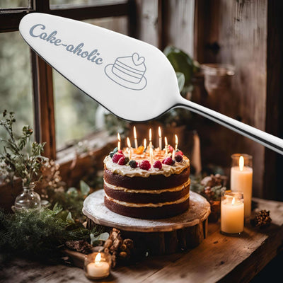 VIVENDI Tortenheber "Cake-aholic" von Paul Wirths, eleganter Tortenheber aus Edelstahl mit stilvollem Design.