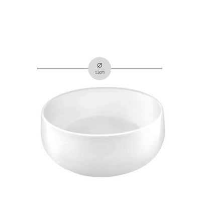 Weiße YAKA Müslischale aus Médard de Noblat, elegantes Geschirr für Frühstück und Snacks, detailreiche Porzellan-Tableware