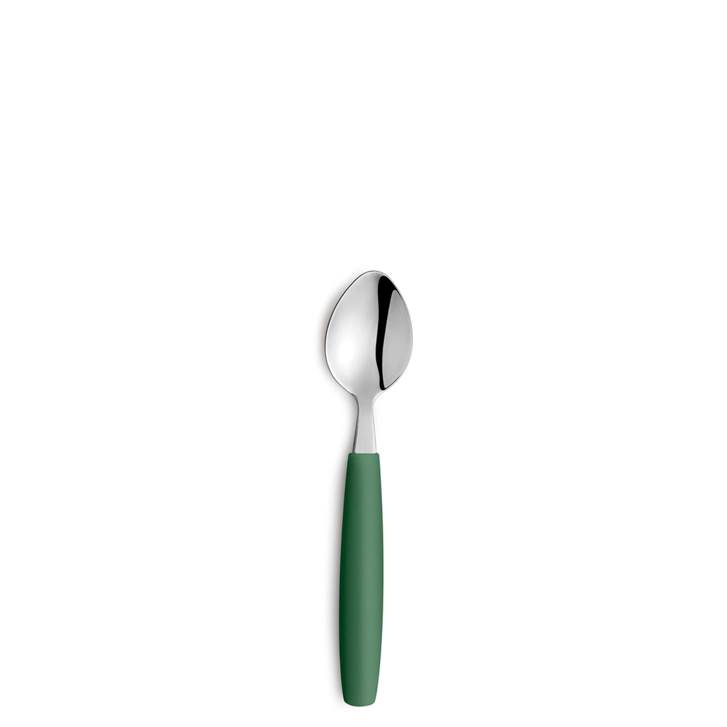 Amefa VALOA Besteckset, 16-teilig, dunkelgrünes Cutlery Set mit Gabeln, Messern und Löffeln, modernes Design in dunklem Grün