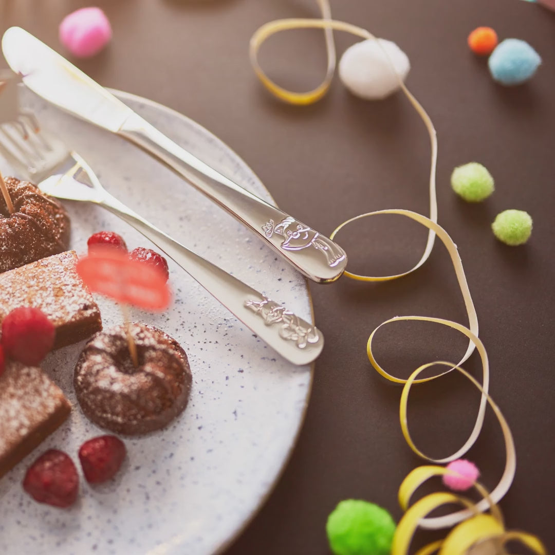 WALDFREUNDE Children`s Cutlery 4-pieces