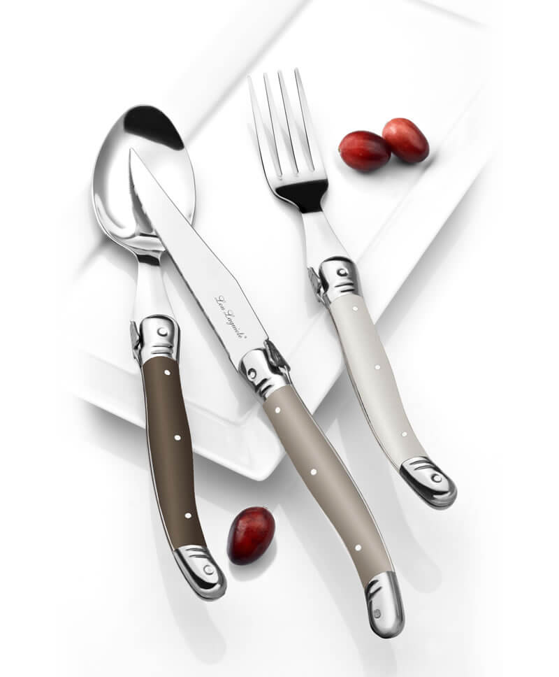 Lou Laguiole Tradition cutlery - multiple colors