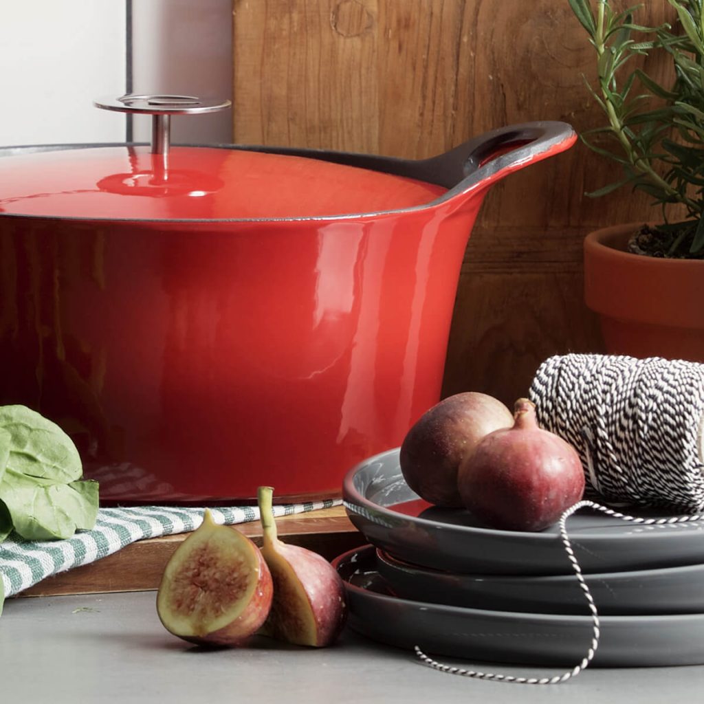 Cuisinox casserole red