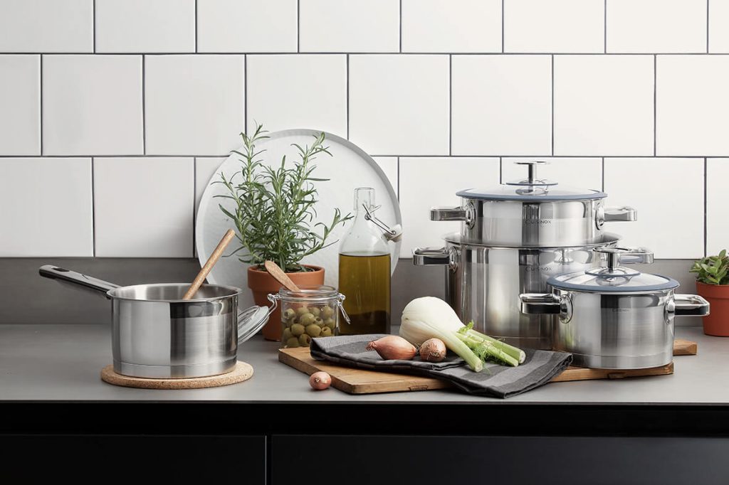 Cuisinox Cookware Set Denim