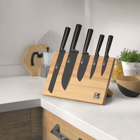 Richardson Sheffield Nox knife block 5 pieces